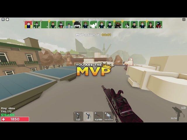 Aimblox MVP World Record Speedrun 45.02 seconds (Roblox Aimblox)