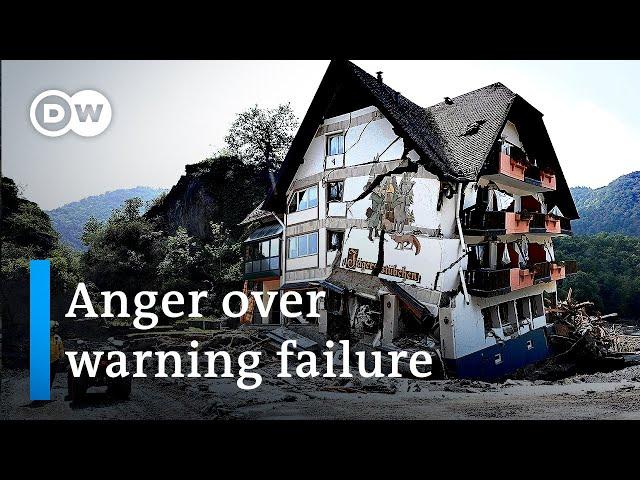 German floods: More heavy rain expected as people return home | DW News