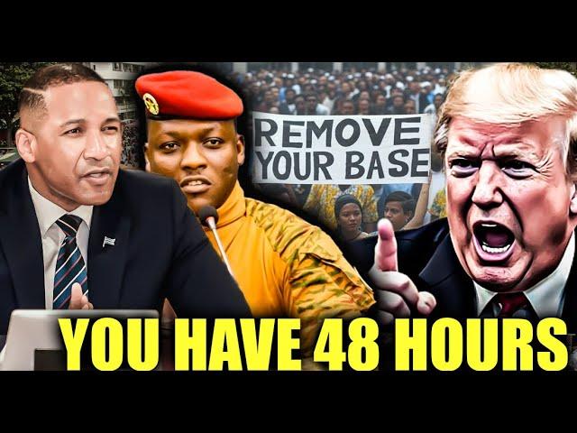 Botswana Stun US, alies with Capt. Ibrahim Traore to Close US Military BASE?