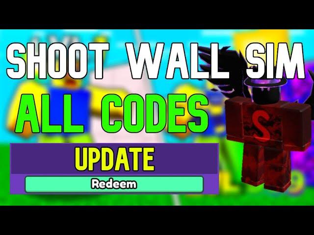 ALL Shoot Wall Simulator Codes | Roblox Shoot Wall Simulator Codes (August 2023)