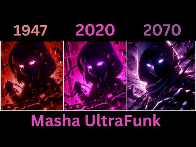 Evolution Of Masha UltraFunk Part 2 | Masha UltraFunk in 1920 Vs 1950 Vs 1970 Vs  2077