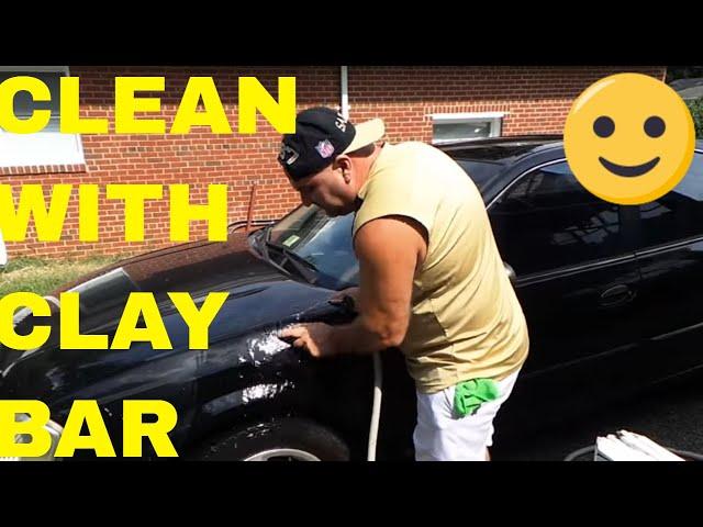 How To Clay Bar Black Paint With No Swirl Marks