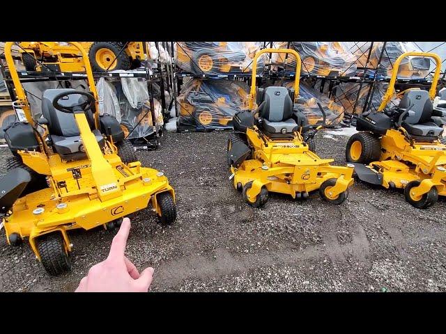 Cub Cadet PRO Z 500/700/900 series walkaround.