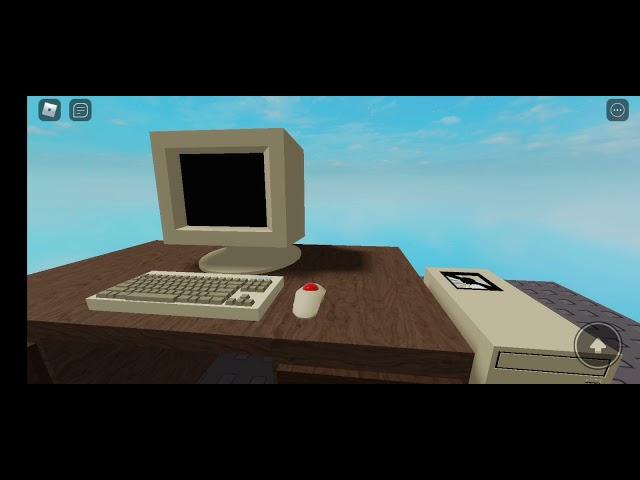 Roblox computer Windows 95 old computer.