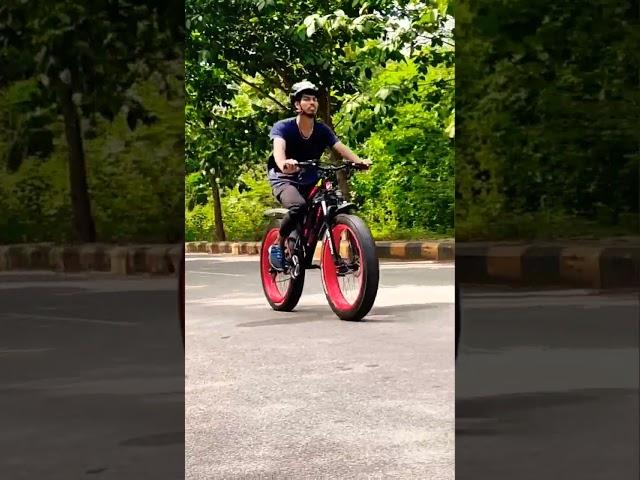 Is this electric cycle heat proof ? How it look #like demo #test #ride from #voltebyk #reels #tiktok