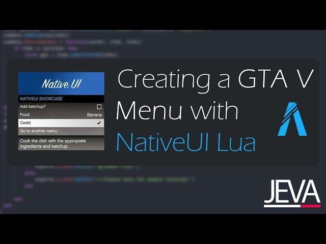 FiveM - Creating a Menu with NativeUI Lua