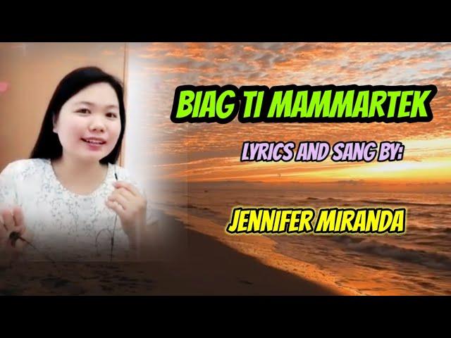 BIAG TI MAMMARTEK_parody lyrics and sang by Jennifer Miranda