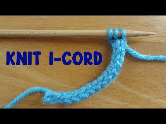 How to Knit an I-Cord