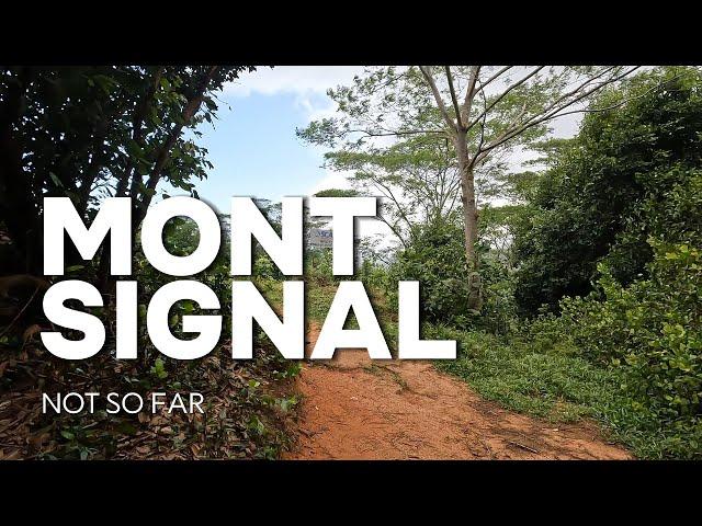 Not so far from Mont Signal at Mahe Island, Seychelles