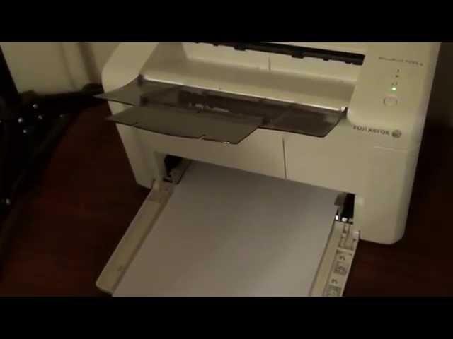 Fuji Xerox DocuPrint P205 b: Testing Printer Quality and Speed