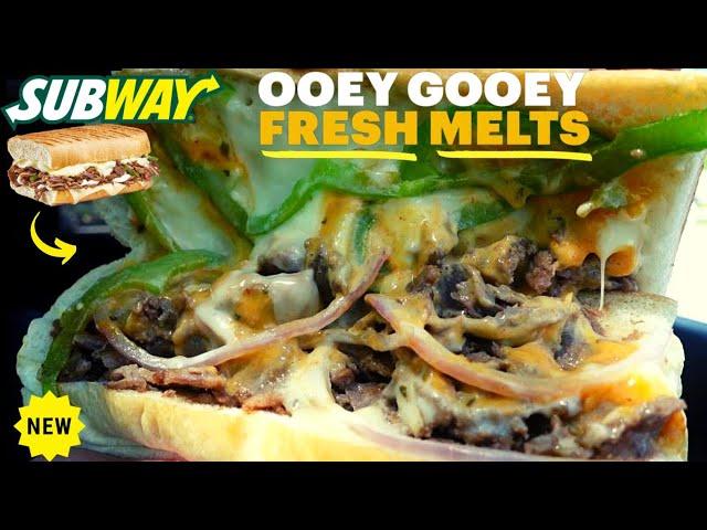 Subway New Fresh Melts - Steak and Cheese Melt Review