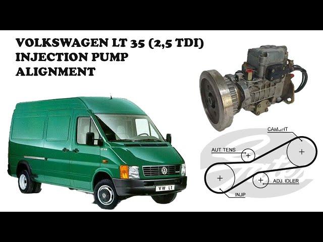 VOLKSWAGEN LT 35 INJECTION PUMP ALIGNMENT