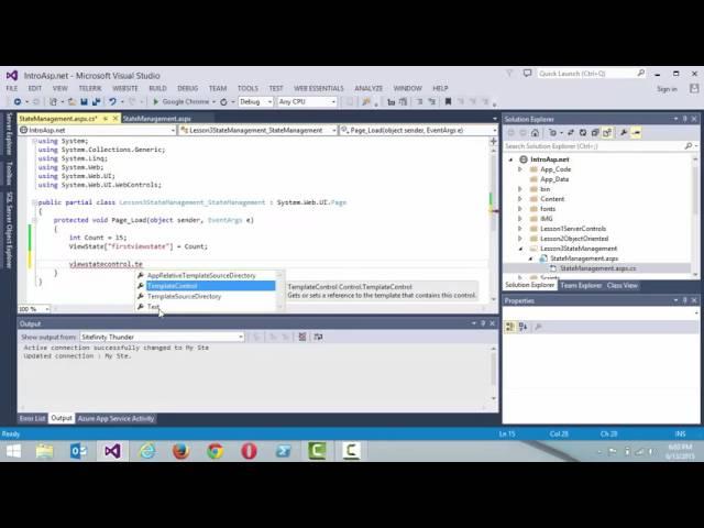 ASP.NET - ViewState: Learn ASP.NET with Bootstrap, Entity Framework, and C#