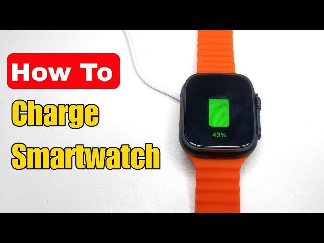 How To Charge Smartwatch