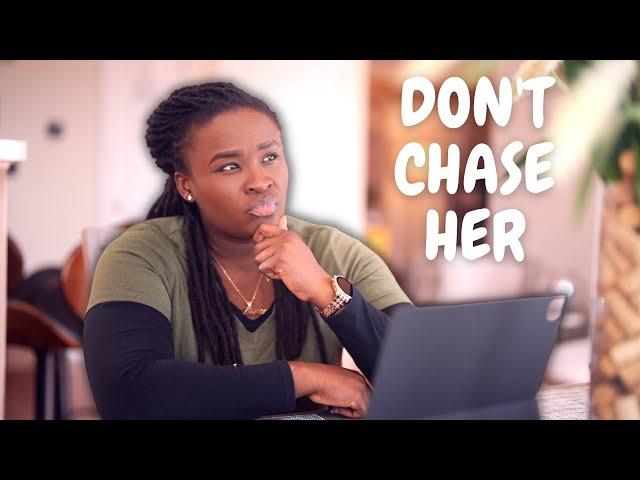 Why she's not texting you back | Do not chase.