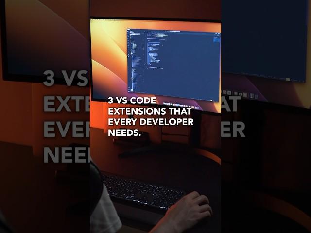 You NEED these VS Code Extensions!   #shorts #programming #coding #vscode