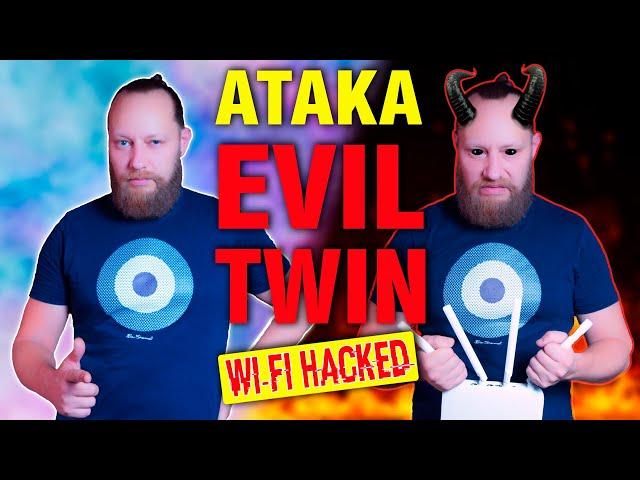 Взлом WPA / WPA2 WIFI  без словаря и брутфорса с помощью Evil Twin Attack (English subtitles)