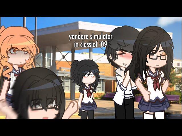 yandere simulator in class of ‘09 - yandere simulator - gacha club - satire