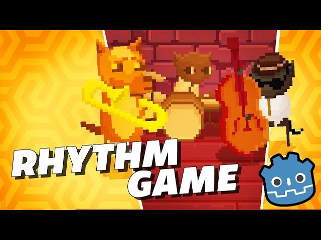 My First Team Game Jam Making a Rhythm Game | Godot Game Jam DEVLOG