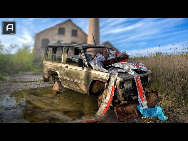 This 1982 car was thrown away, and I restored.