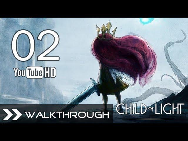 Child of Light Walkthrough Gameplay - Part 2 (Altar of Mahthildis) HD 1080p No Commentary