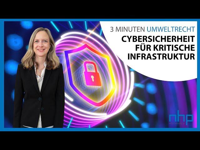 Cybersicherheit für kritische Infrastruktur  I NHP Rechtsanwälte