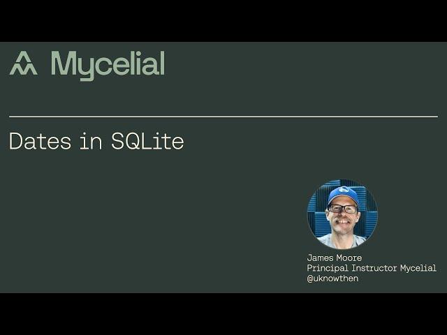 SQLite for Beginners: Dates