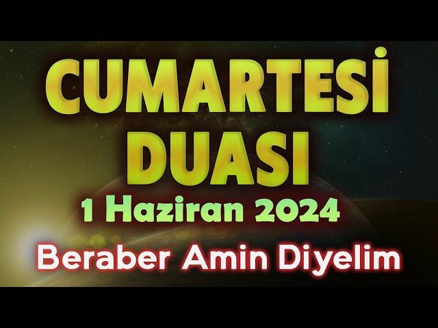 CUMARTESİ DUASI DİNLE Günün Duası Kuran ve Dualar