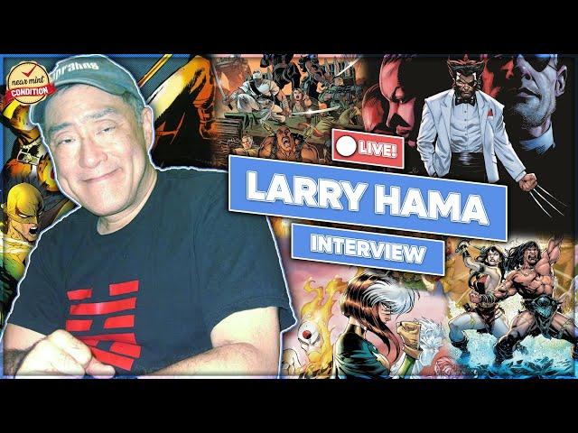 Larry Hama Interview | MOUNTIES VS WEREWOLVES| Wolverine | GI JOE | Batman | Generation X