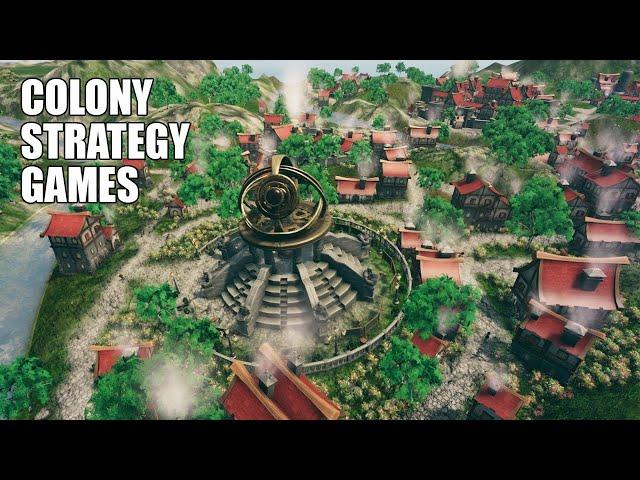 Top 15 Upcoming Colony Sim Strategy Games 2024