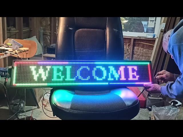 Vevor LED display - How to program.