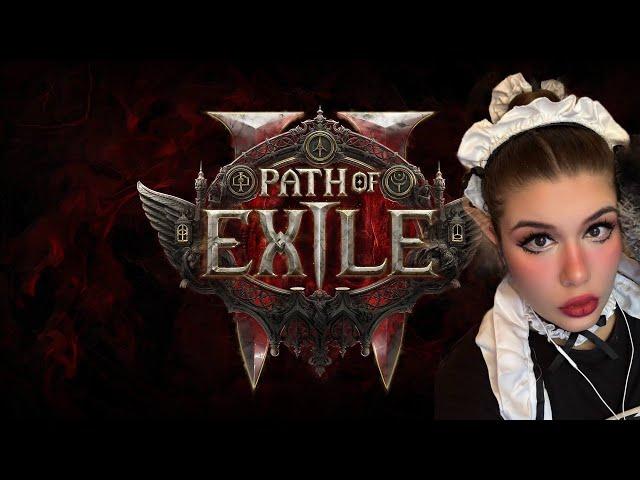 ПРОХОЖДЕНИЕ Path of Exile 2 ОТ КОСПЛЕЕРШИ ЭЛЬФА  [ENG/RU/FR]  Онлайн эфир  #общение #девушка #донат