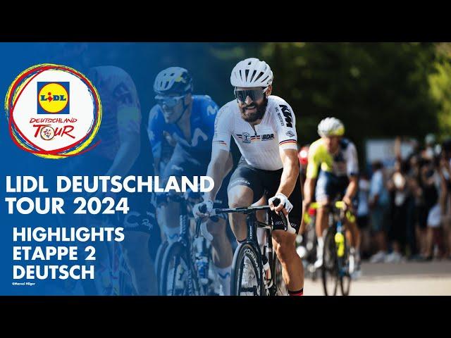 Lidl Deutschland Tour 2024 - Highlights Etappe 2