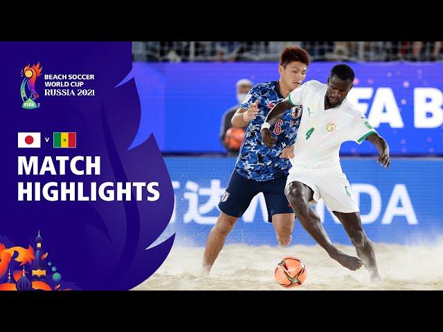 Japan v Senegal | FIFA Beach Soccer World Cup 2021 | Match Highlights