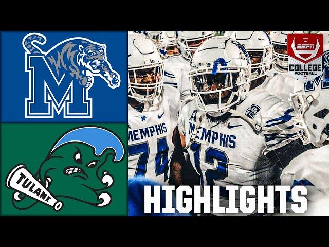 Memphis Tigers vs. Tulane Green Wave | Full Game Highlights | ESPN College Football