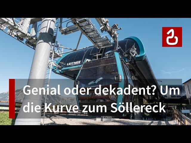 Ums Eck zum Söllereck | Die neue Söllereckbahn in Oberstdorf macht vieles anders