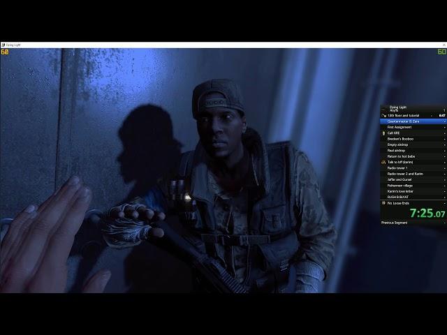 Dying Light: Any% Speedrun OLD WR 1:38:28 (RTA Loadless)