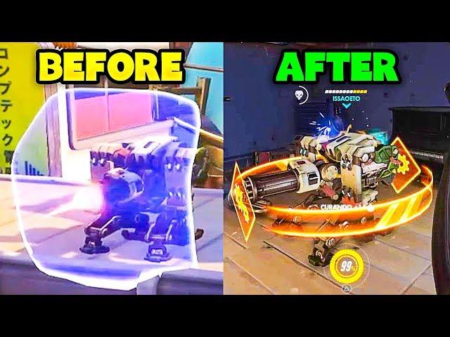 Evolution of Overwatch REWORKS - From 2015 to 2019