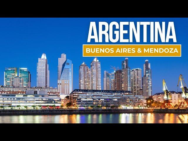 7 Days in ARGENTINA - Buenos Aires, Mendoza, Wine Tour, Food, and More!  | TRAVEL VLOG | Spanish CC