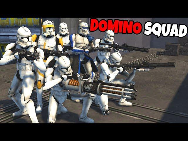 Can Domino Squad Hold RISHI MOON Outpost?! - Men of War: Star Wars Mod Battle Simulator