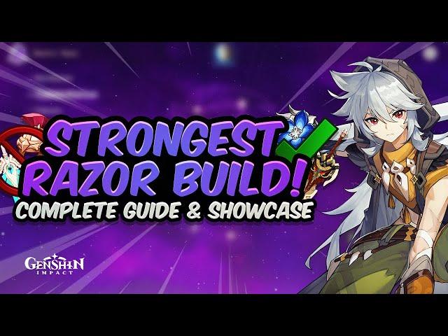 ADVANCED RAZOR GUIDE (AMAZING NEW SET) - Best Artifacts, Weapons, Teams & Showcase | Genshin Impact