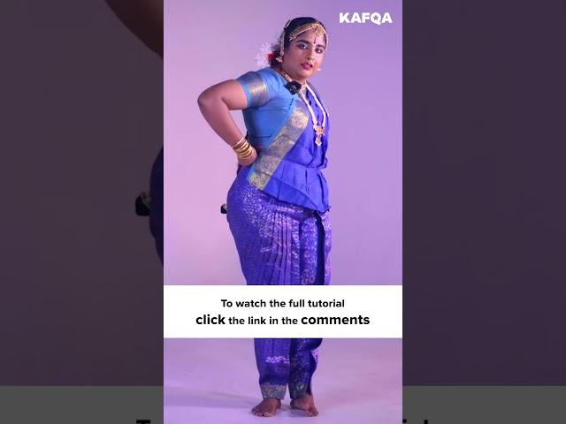 How to wear Bharatanatyam costume?