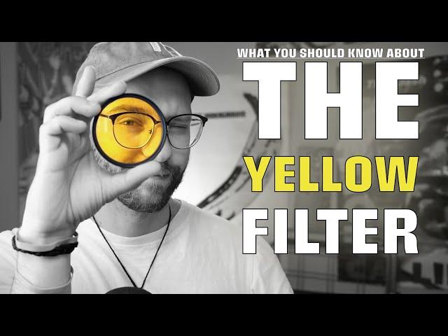 Using a YELLOW FILTER for BLACK & WHITE Photography