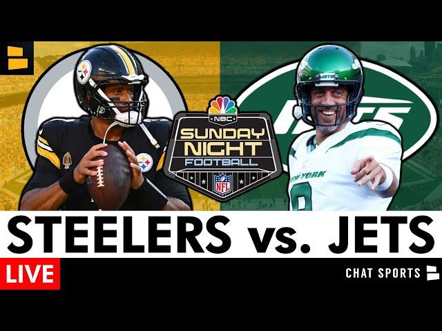 Steelers vs. Jets Watch Party: Live Streaming Scoreboard + Play By Play | Sunday Night Football