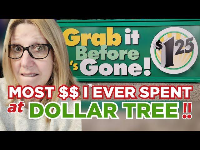 DOLLAR TREE*SPENT WHOLE BUDGET on a HAUL! #dollartreehaul #new