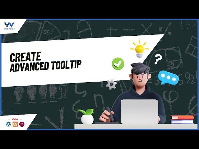 How to Create Advanced Tooltip using Elementor in WordPress  - WordPress Tutorials For Beginner