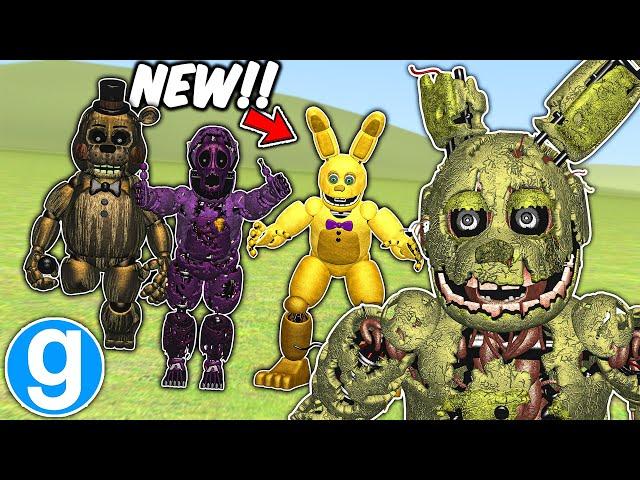 Brand New FNAF 3 Nextbot Showcase! - Five Nights at Freddy's Garry's Mod Sandbox