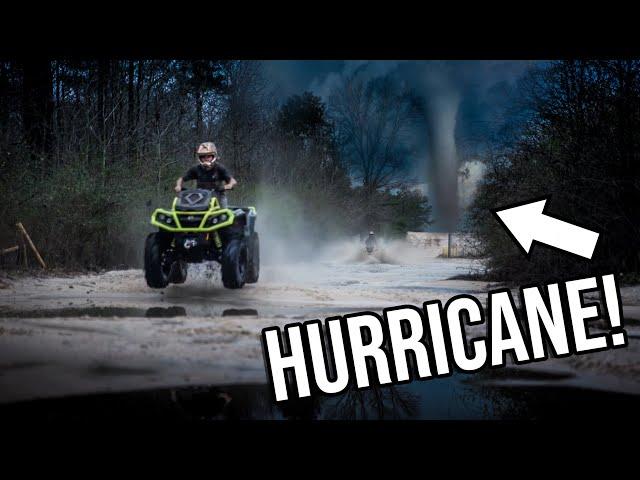 We GOT CHASED BY A HUGE STORM!