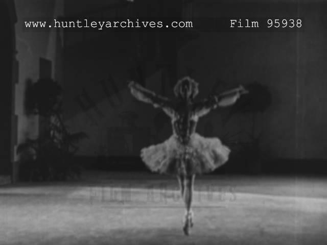 Anna Pavlova Dances The Fairy Doll, 1920's - Film 95938