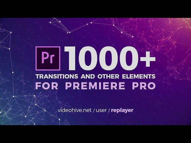 Seamless Transitions Pack-Premiere Pro-How to use and Download Link-1000+ Transitions and Presets